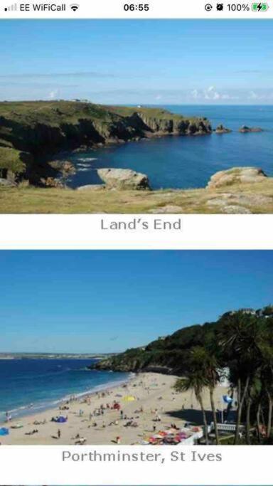 Amazing Seaside Loft Apartment With Sea Views . Sennen Cove Buitenkant foto
